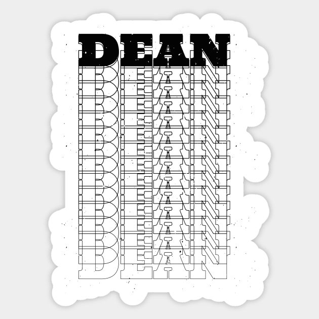 Dean Sticker by Stay Weird